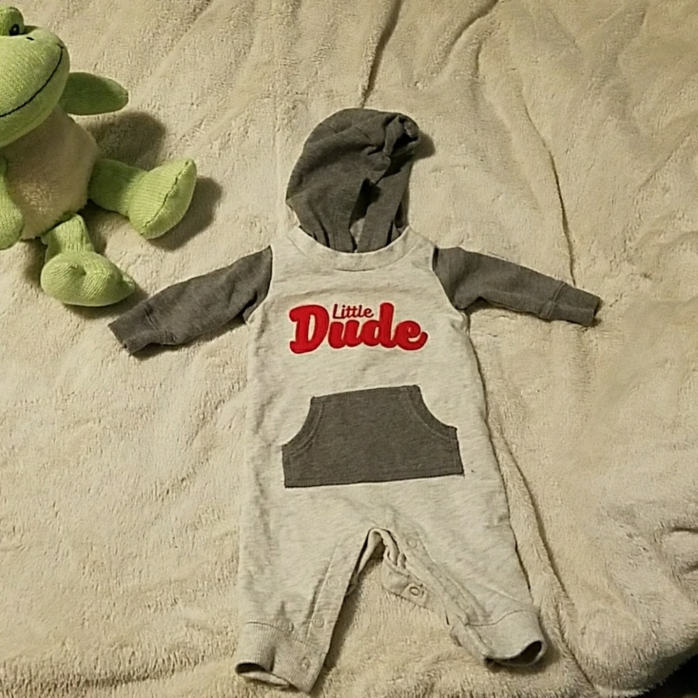 Adorable sweatsuit one piece